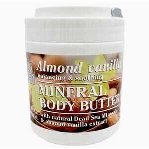 Dead Sea Collection ALMOND VANILLA MINERAL BODY BUTTER 16.9 oz